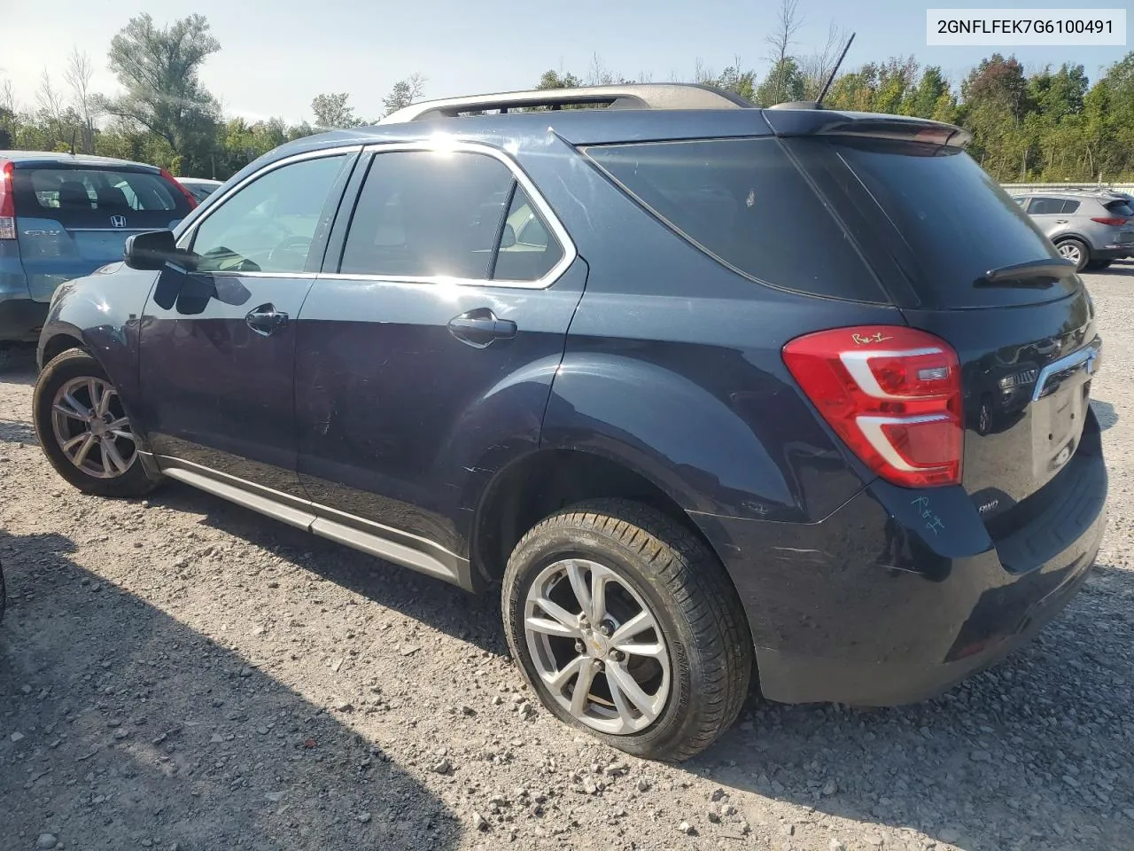 2016 Chevrolet Equinox Lt VIN: 2GNFLFEK7G6100491 Lot: 70456224