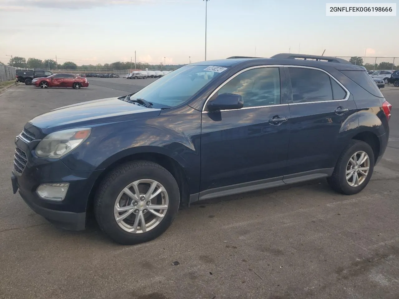 2016 Chevrolet Equinox Lt VIN: 2GNFLFEK0G6198666 Lot: 70491464