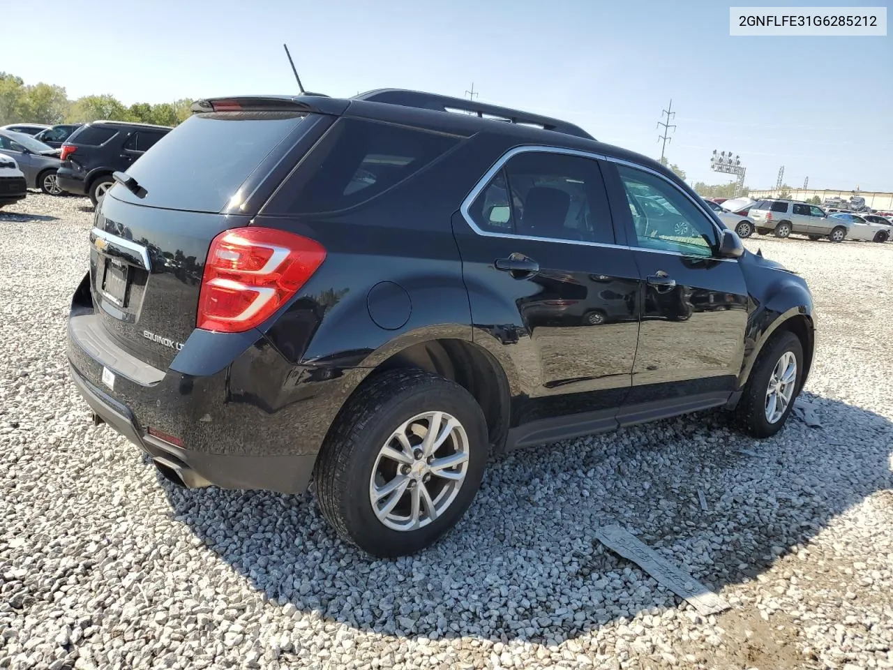 2016 Chevrolet Equinox Lt VIN: 2GNFLFE31G6285212 Lot: 70492744