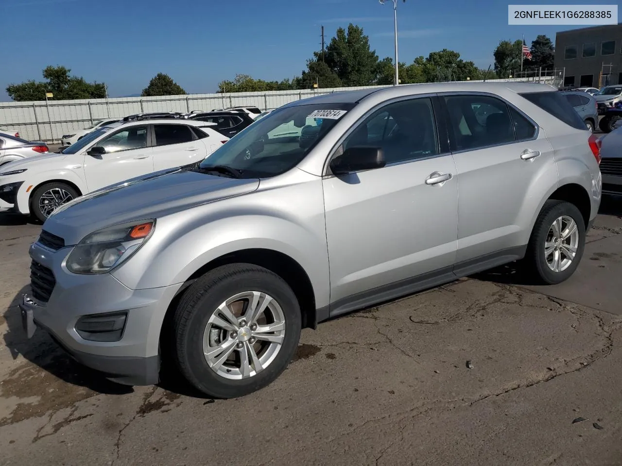 2GNFLEEK1G6288385 2016 Chevrolet Equinox Ls