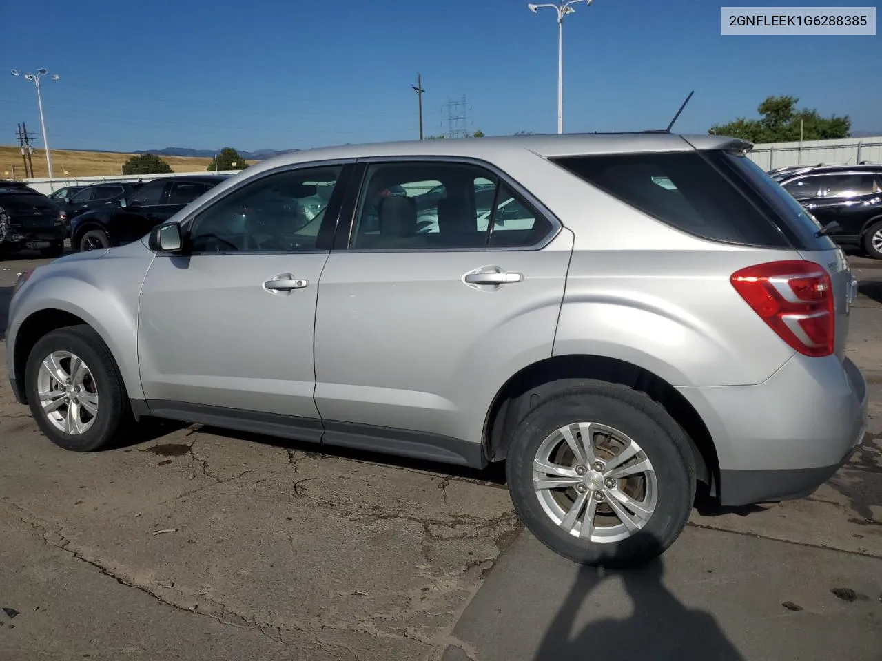 2016 Chevrolet Equinox Ls VIN: 2GNFLEEK1G6288385 Lot: 70703614