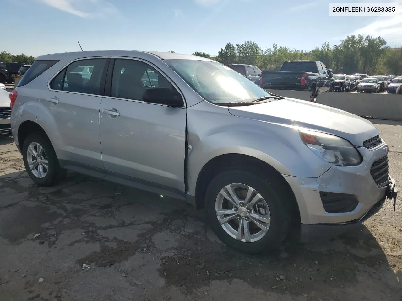 2016 Chevrolet Equinox Ls VIN: 2GNFLEEK1G6288385 Lot: 70703614