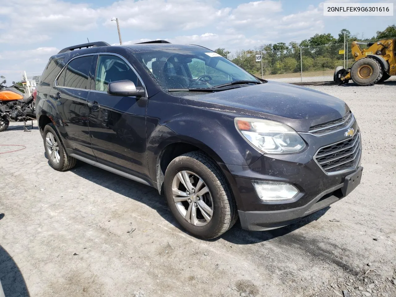 2016 Chevrolet Equinox Lt VIN: 2GNFLFEK9G6301616 Lot: 70749494