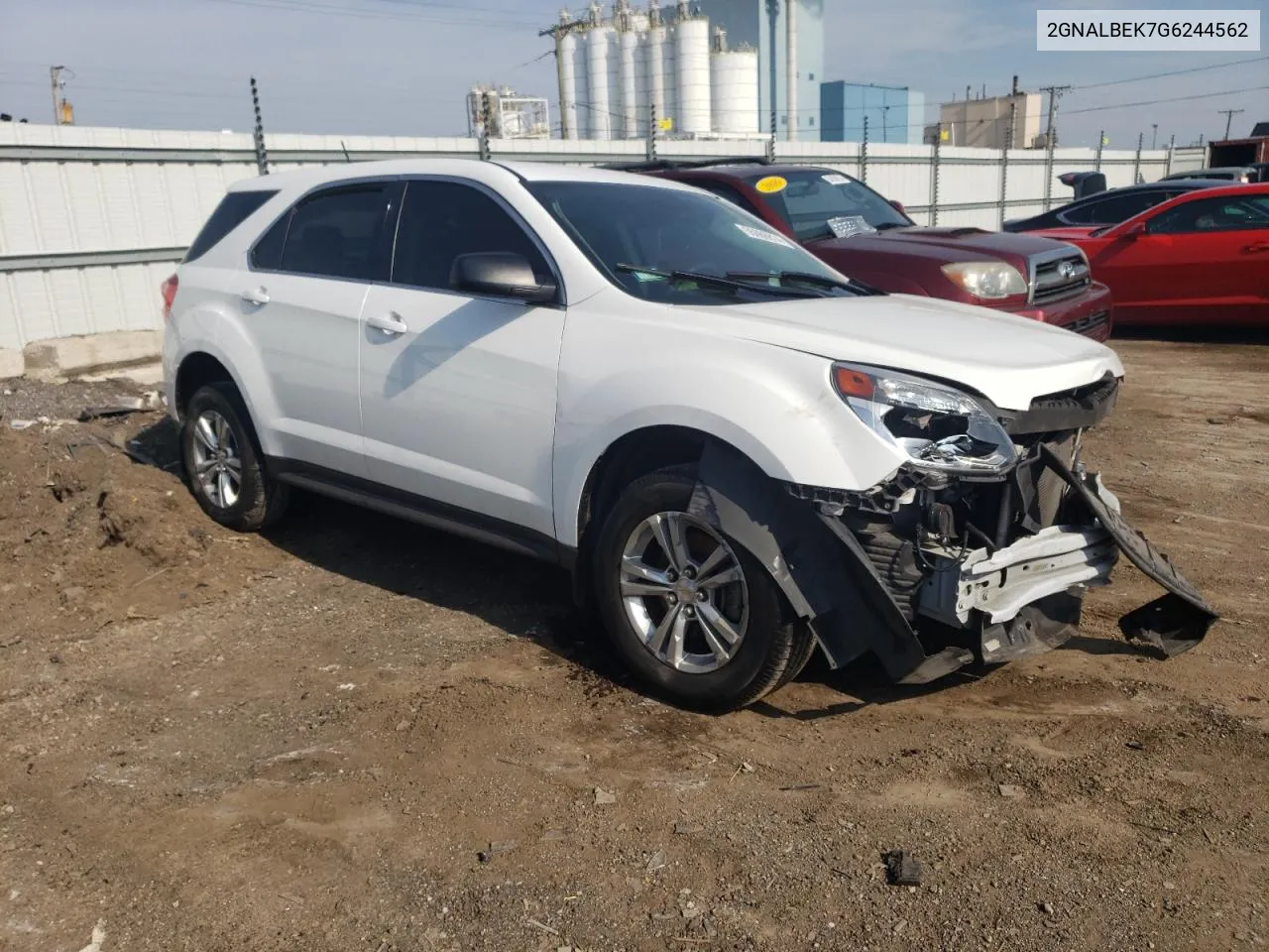 2016 Chevrolet Equinox Ls VIN: 2GNALBEK7G6244562 Lot: 70821494