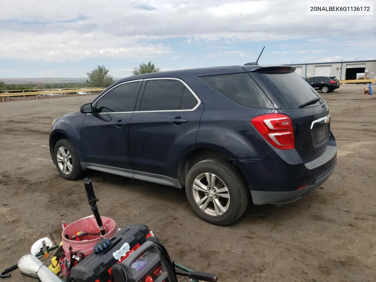 2016 Chevrolet Equinox Ls VIN: 2GNALBEK6G1136172 Lot: 71113364