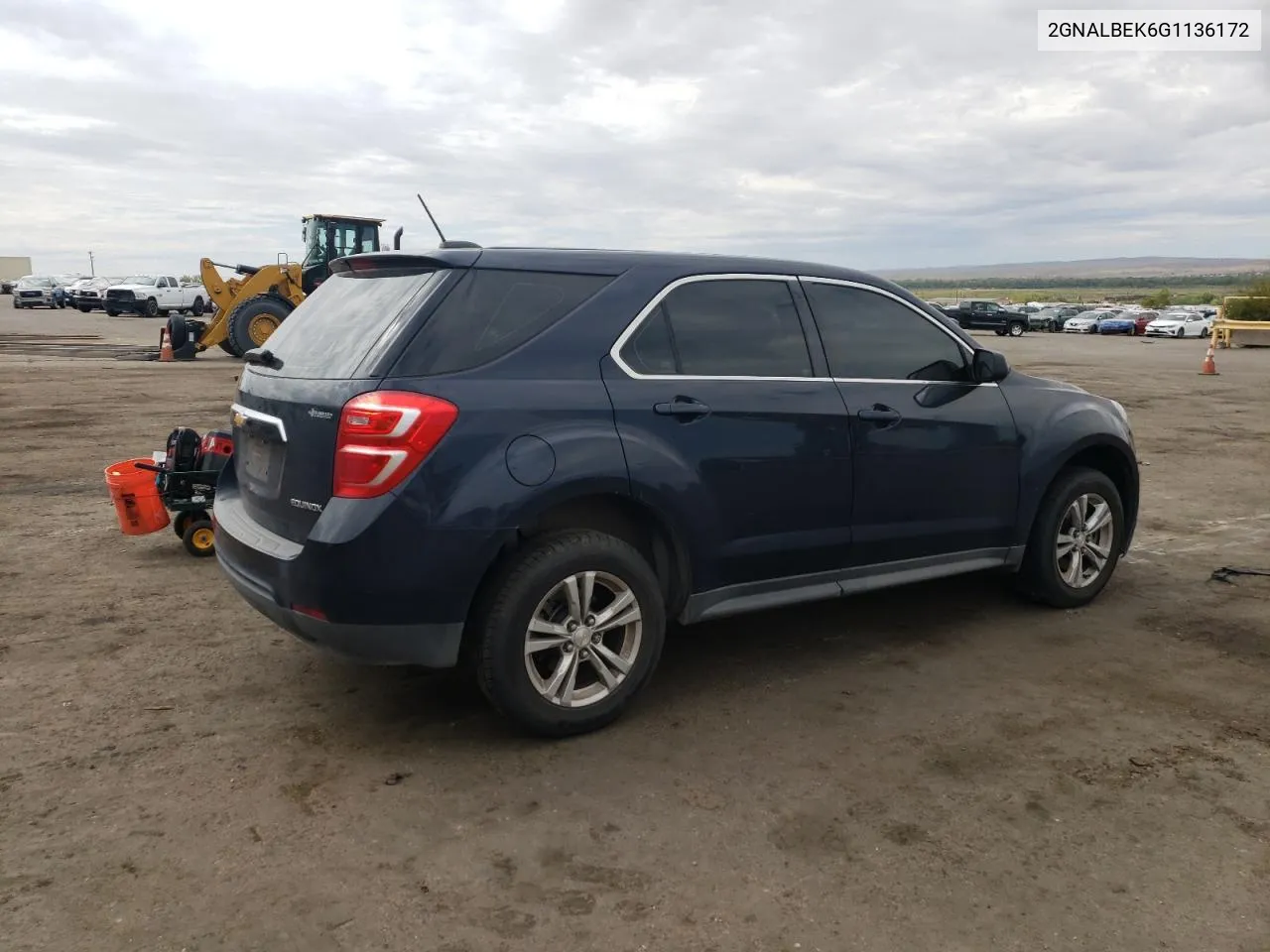 2016 Chevrolet Equinox Ls VIN: 2GNALBEK6G1136172 Lot: 71113364