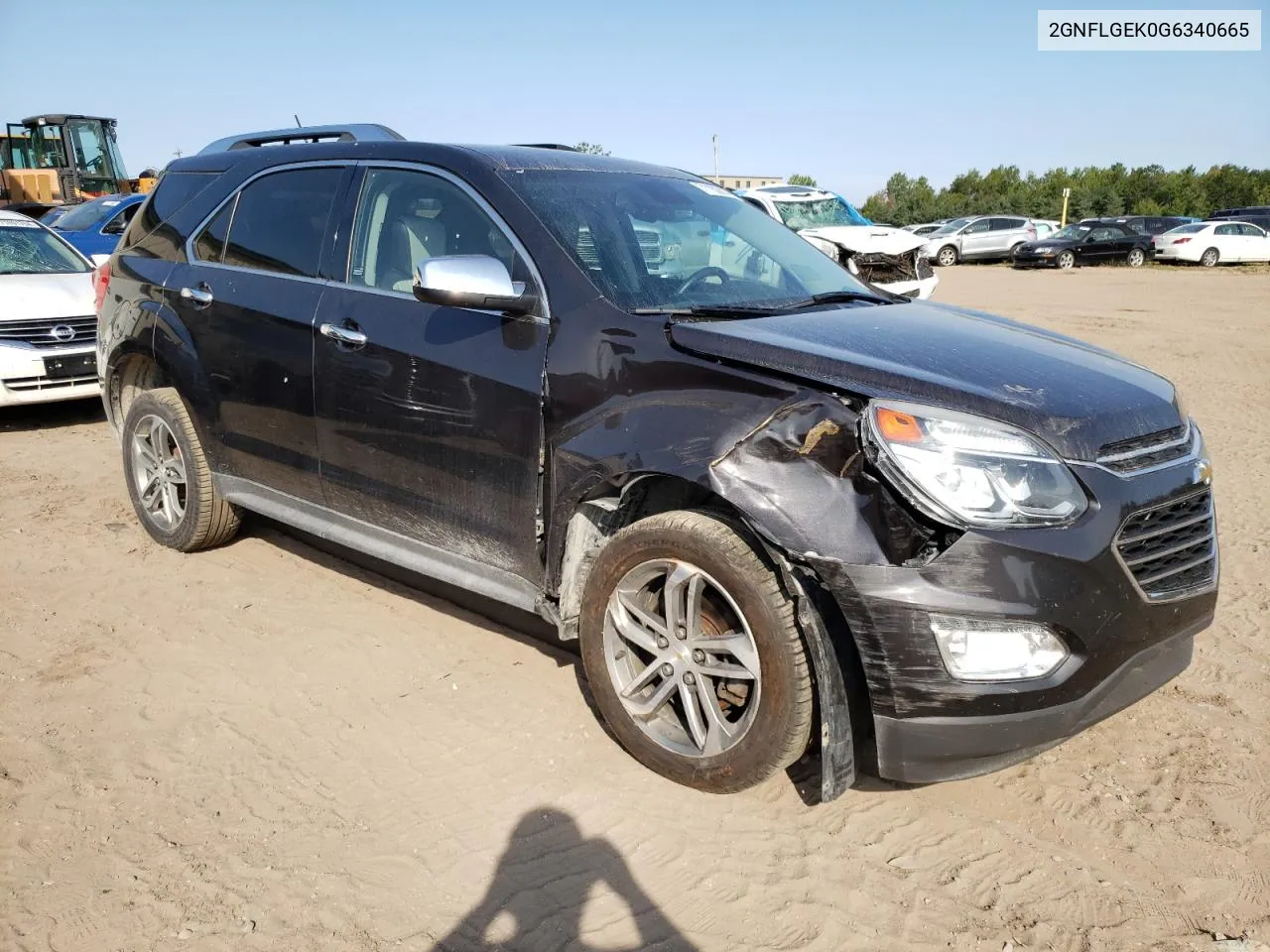 2GNFLGEK0G6340665 2016 Chevrolet Equinox Ltz