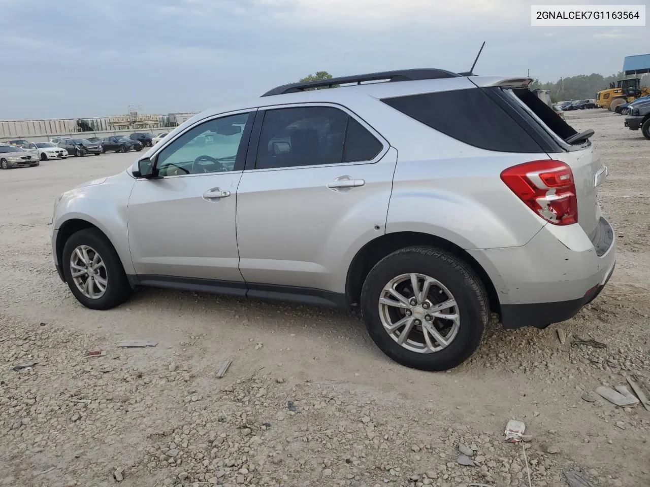 2016 Chevrolet Equinox Lt VIN: 2GNALCEK7G1163564 Lot: 71400234