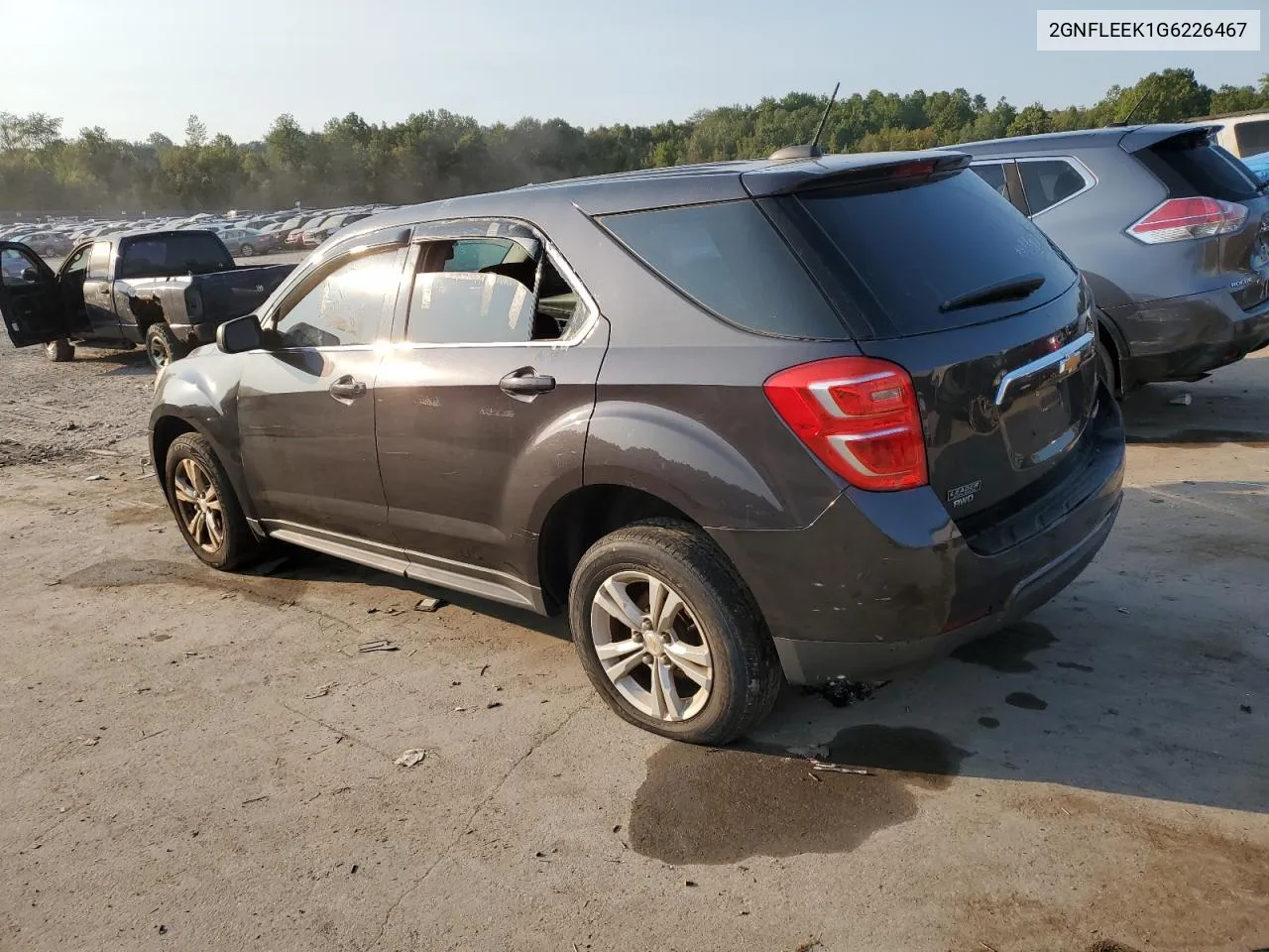 2016 Chevrolet Equinox Ls VIN: 2GNFLEEK1G6226467 Lot: 71414174