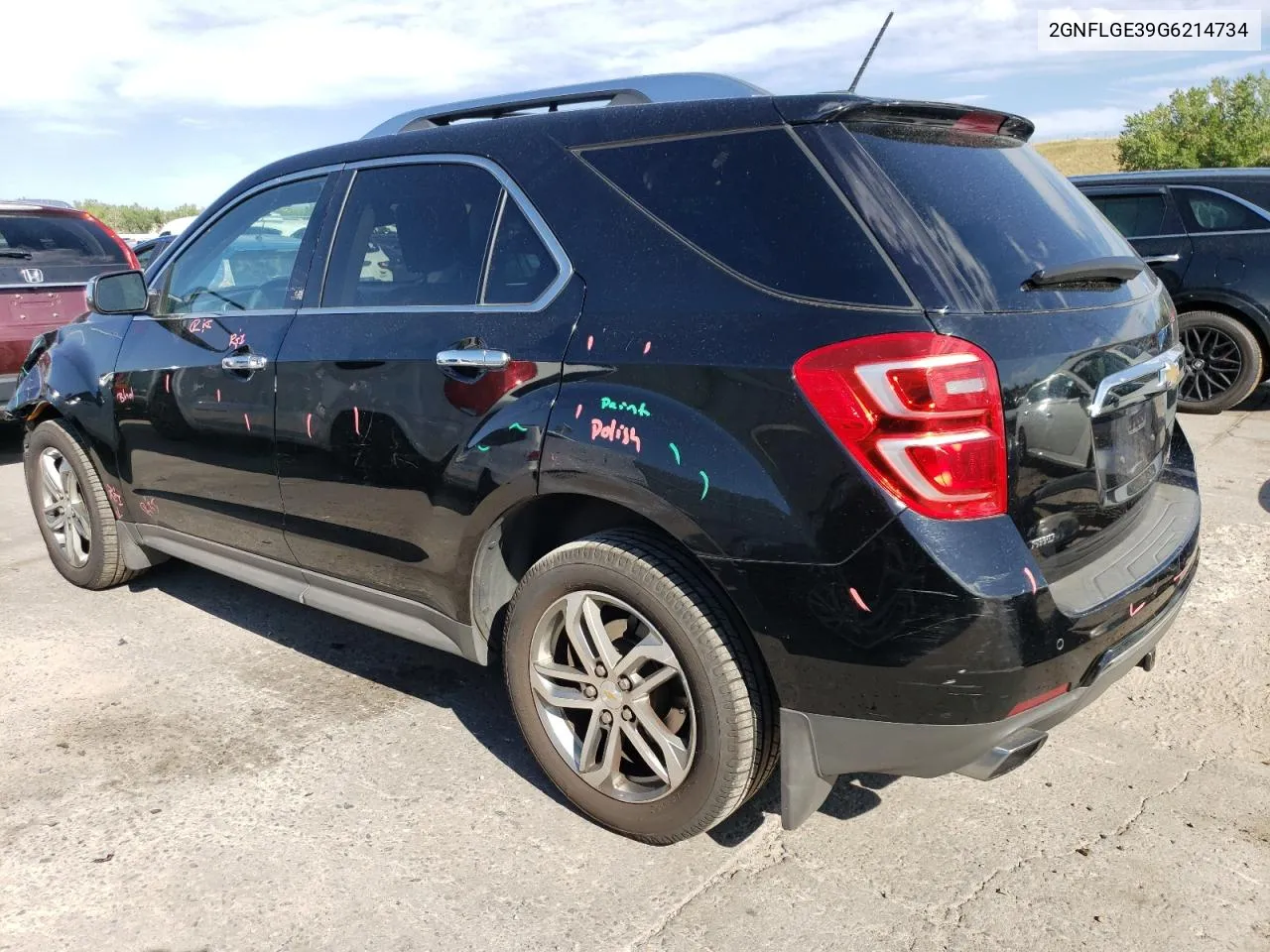 2GNFLGE39G6214734 2016 Chevrolet Equinox Ltz