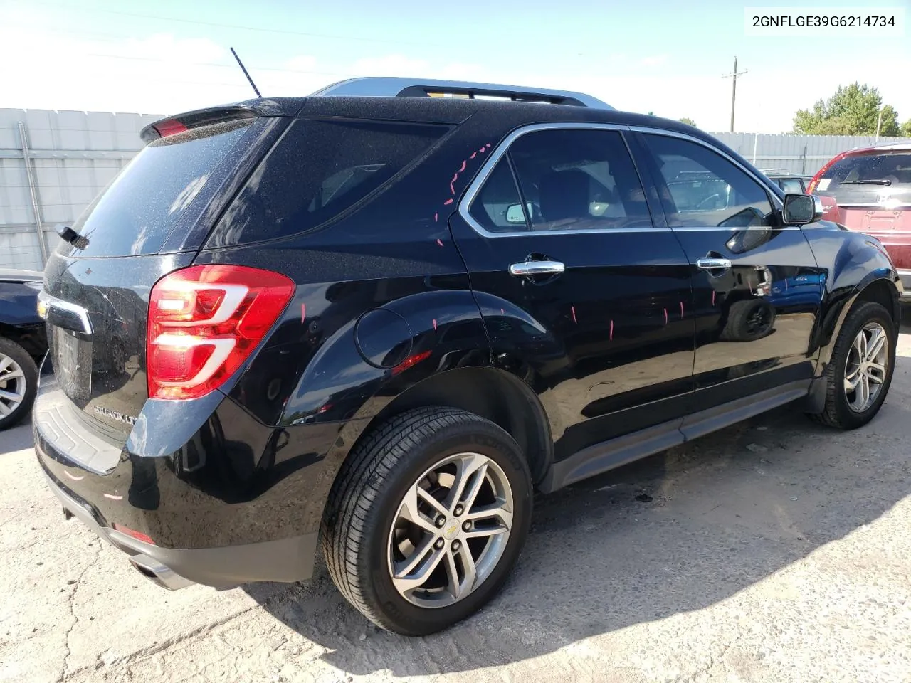 2GNFLGE39G6214734 2016 Chevrolet Equinox Ltz