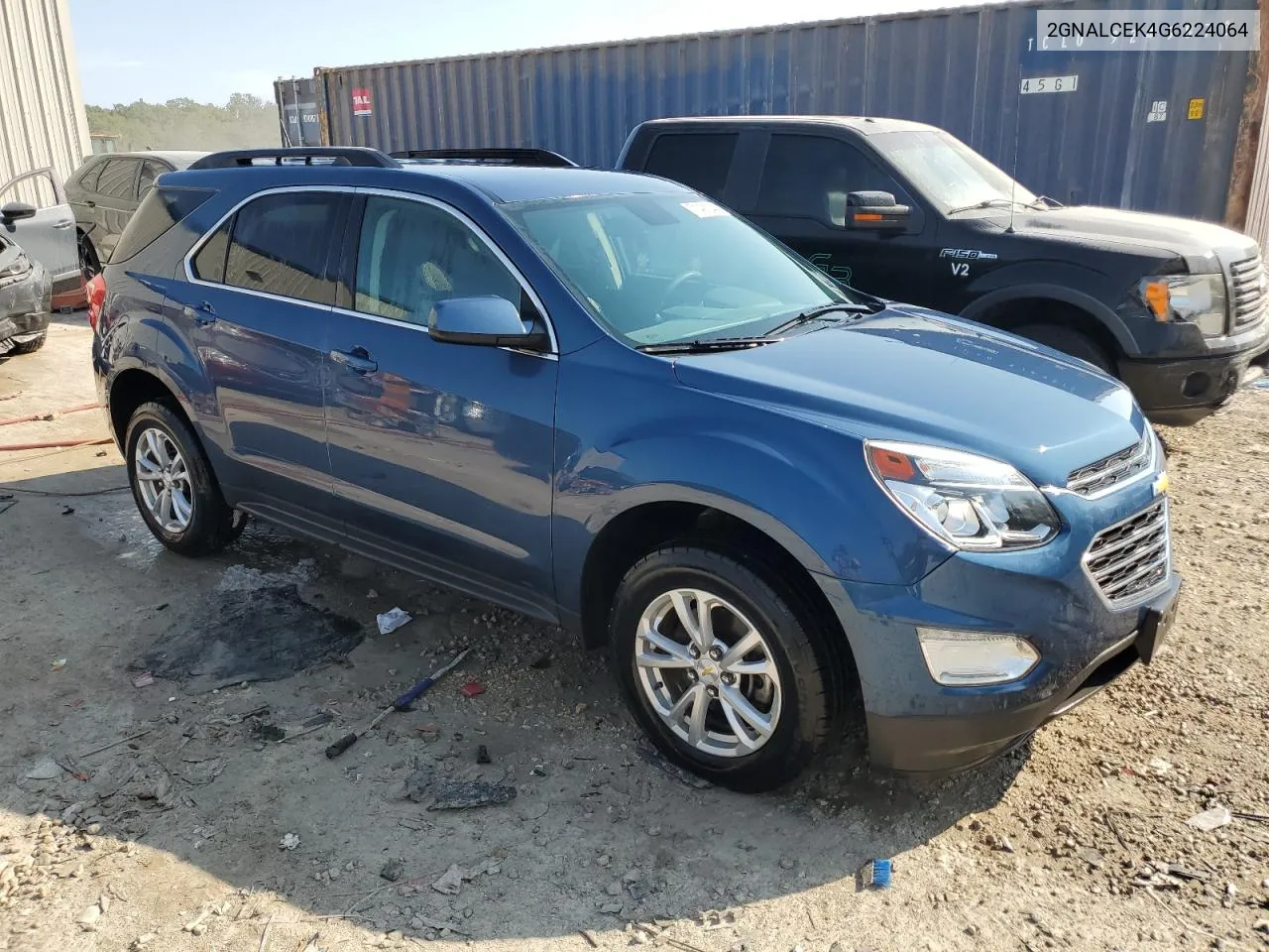 2016 Chevrolet Equinox Lt VIN: 2GNALCEK4G6224064 Lot: 71491244