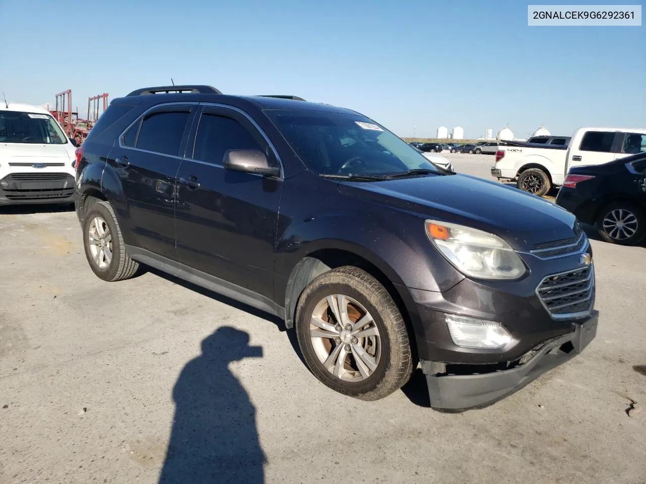 2016 Chevrolet Equinox Lt VIN: 2GNALCEK9G6292361 Lot: 71601254