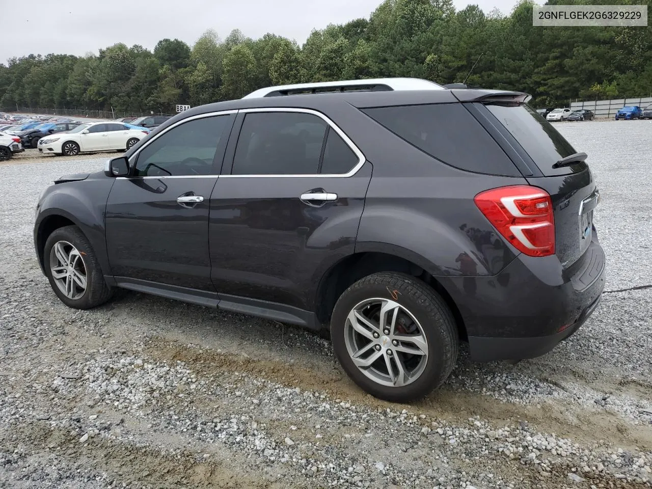 2016 Chevrolet Equinox Ltz VIN: 2GNFLGEK2G6329229 Lot: 71626704