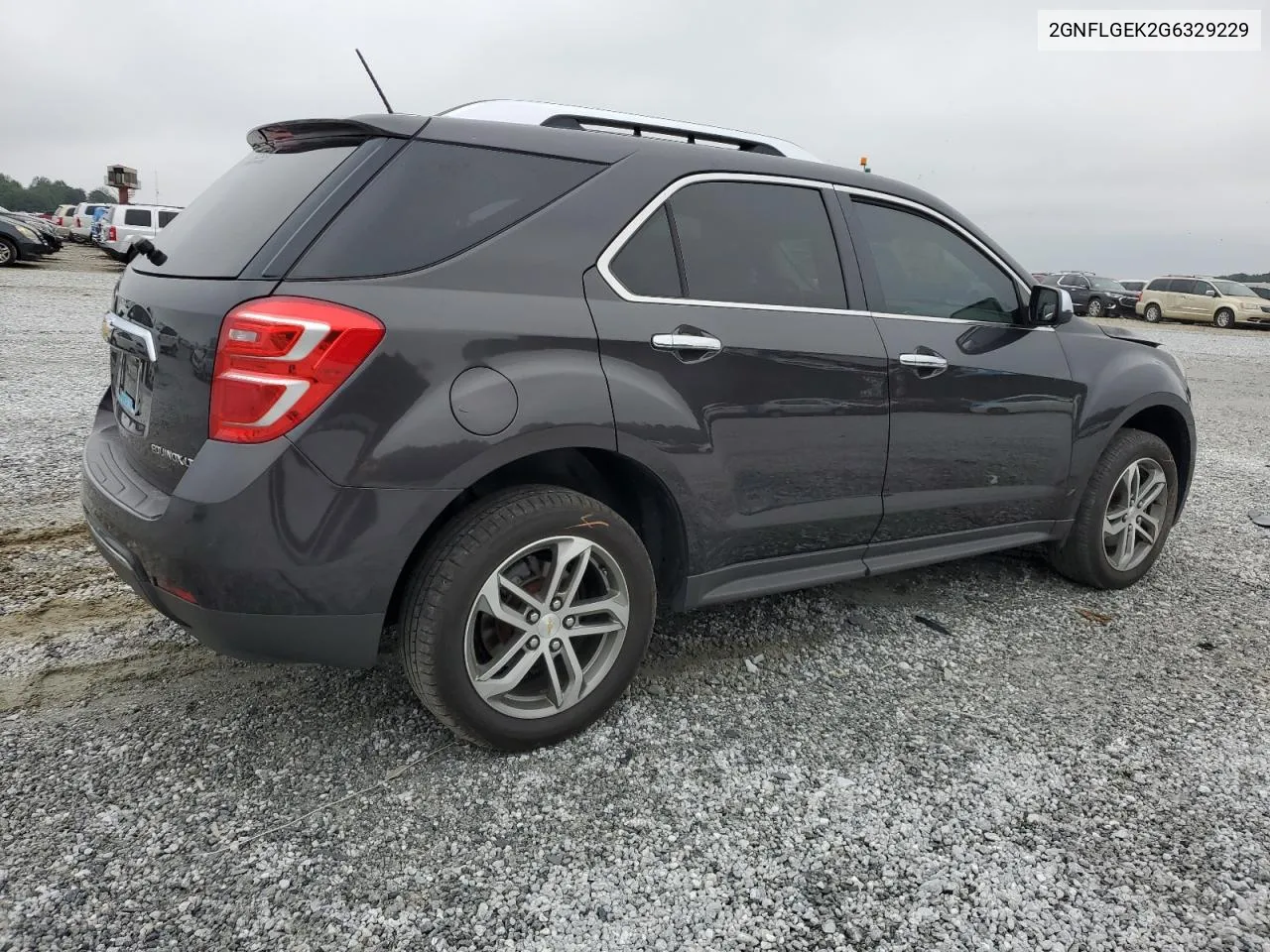 2016 Chevrolet Equinox Ltz VIN: 2GNFLGEK2G6329229 Lot: 71626704