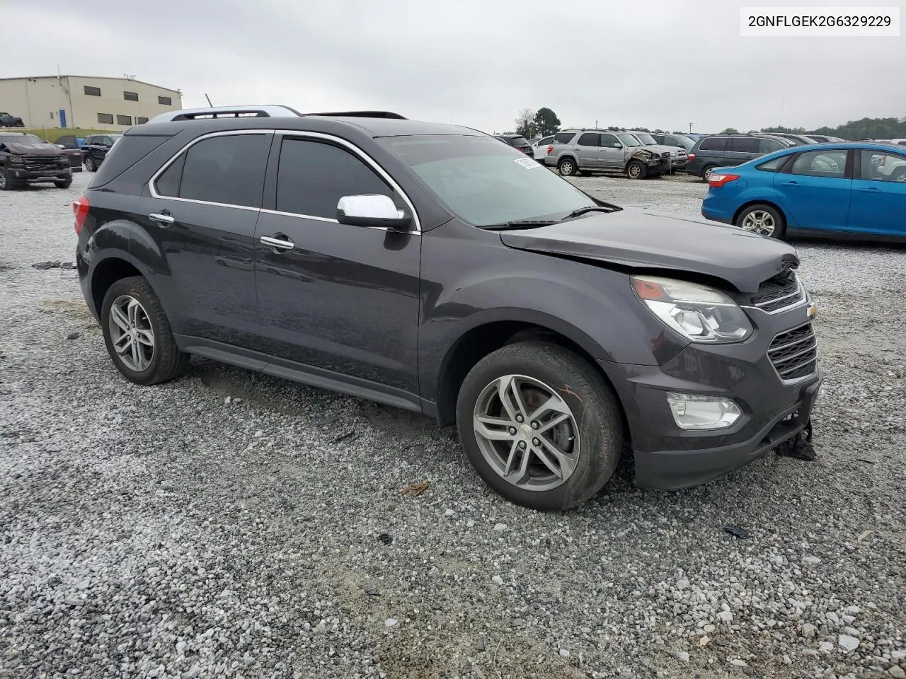 2016 Chevrolet Equinox Ltz VIN: 2GNFLGEK2G6329229 Lot: 71626704