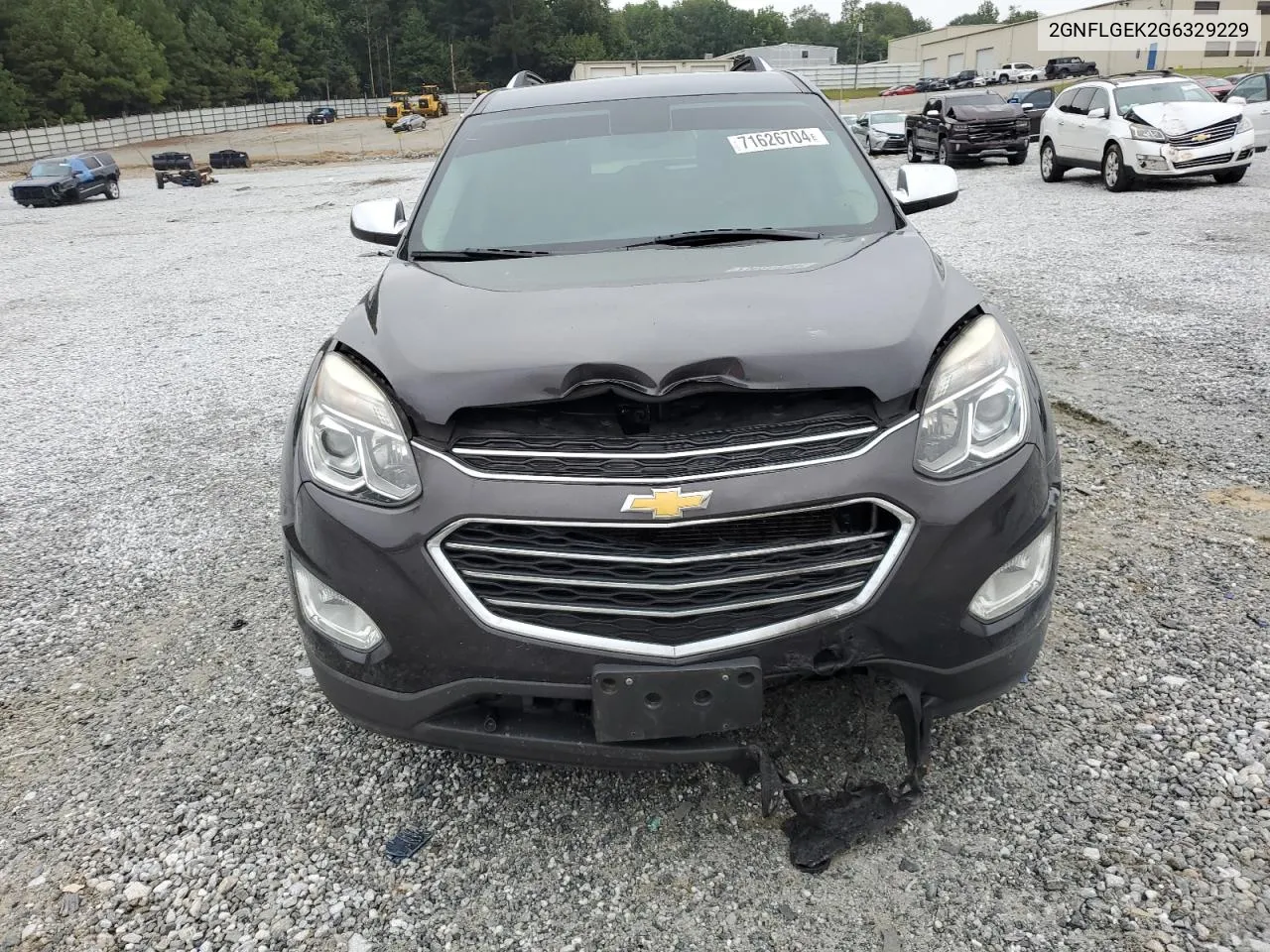 2GNFLGEK2G6329229 2016 Chevrolet Equinox Ltz