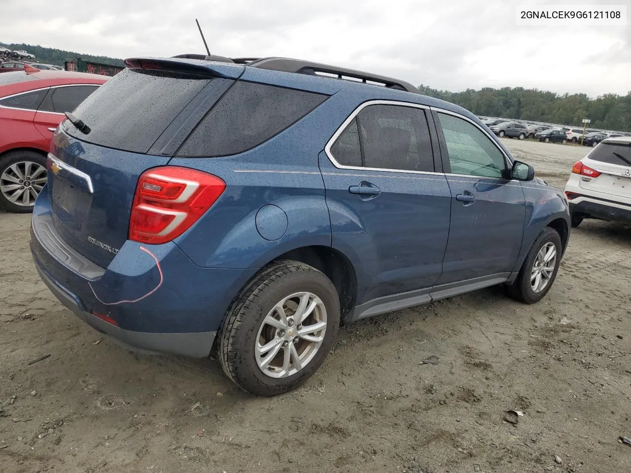 2016 Chevrolet Equinox Lt VIN: 2GNALCEK9G6121108 Lot: 71655714