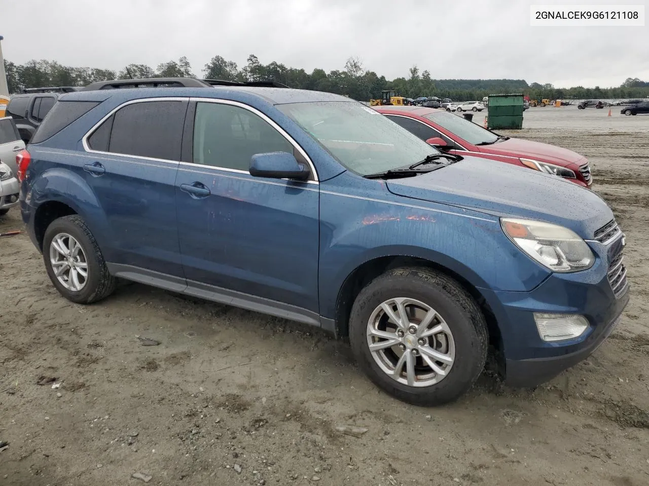 2016 Chevrolet Equinox Lt VIN: 2GNALCEK9G6121108 Lot: 71655714