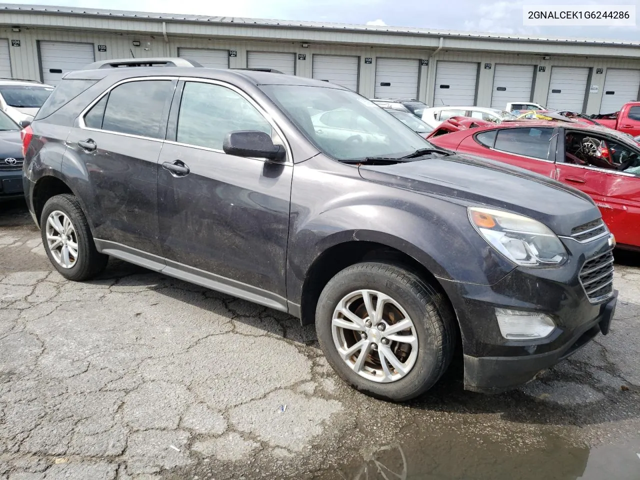 2016 Chevrolet Equinox Lt VIN: 2GNALCEK1G6244286 Lot: 71658904