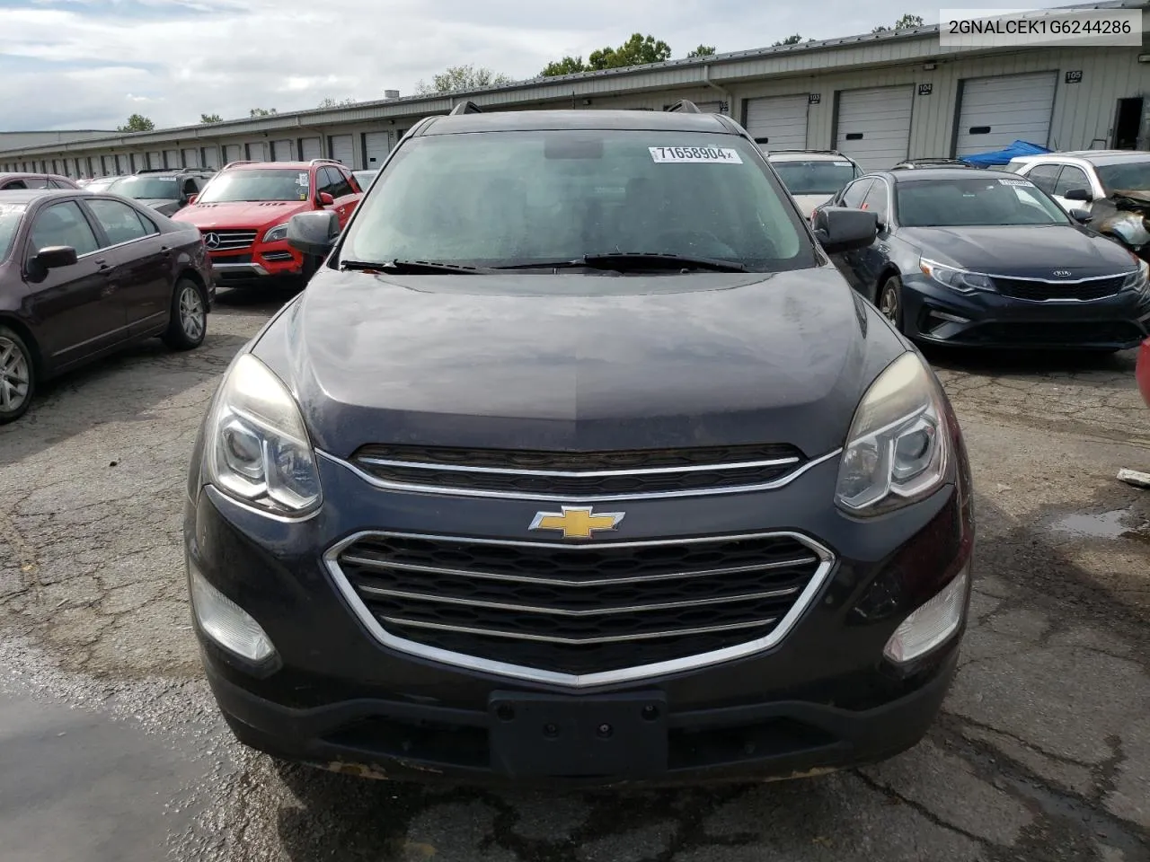 2016 Chevrolet Equinox Lt VIN: 2GNALCEK1G6244286 Lot: 71658904