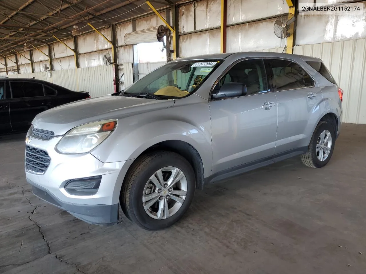 2016 Chevrolet Equinox Ls VIN: 2GNALBEK2G1152174 Lot: 71677864