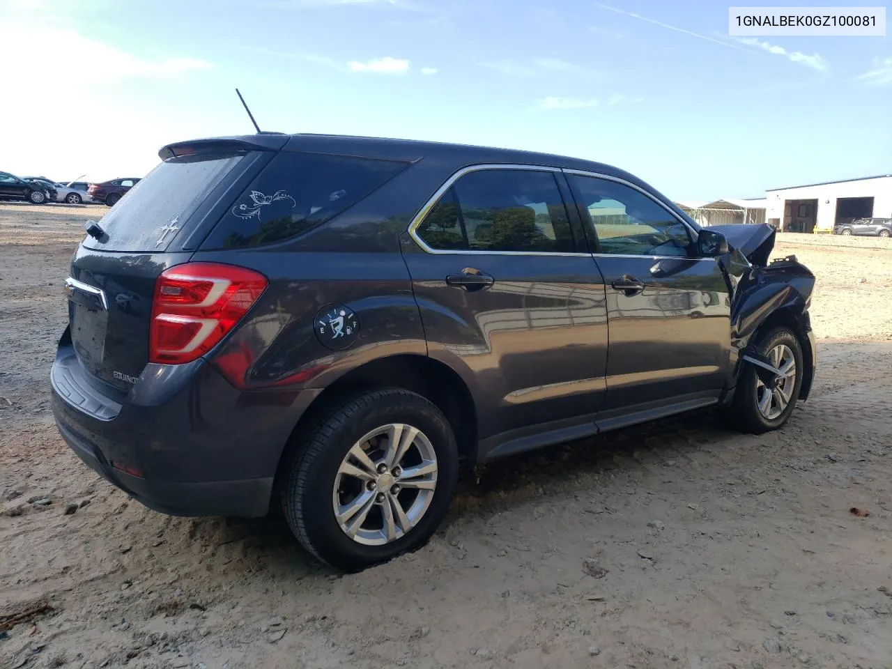 2016 Chevrolet Equinox Ls VIN: 1GNALBEK0GZ100081 Lot: 71824924