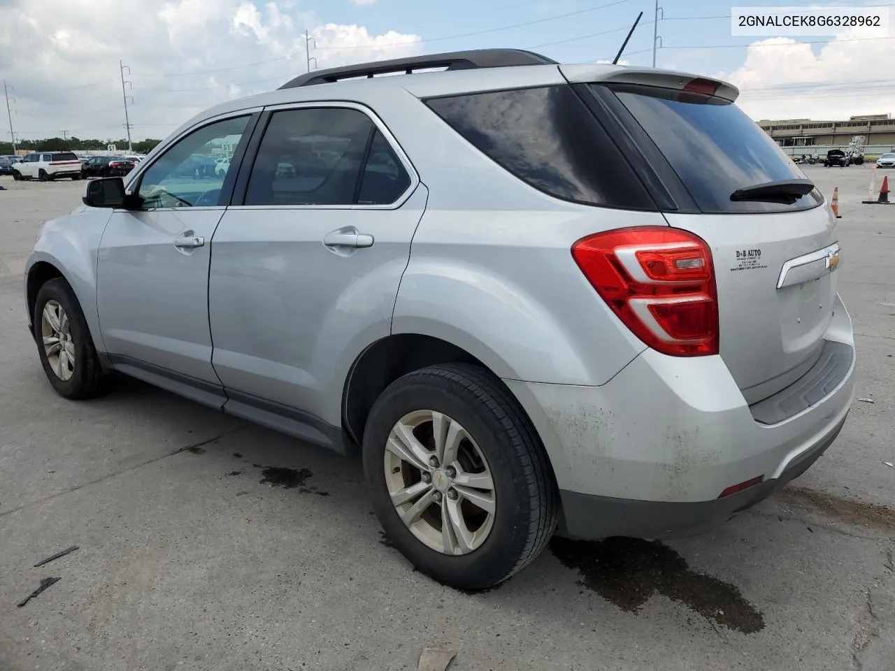 2016 Chevrolet Equinox Lt VIN: 2GNALCEK8G6328962 Lot: 71891254