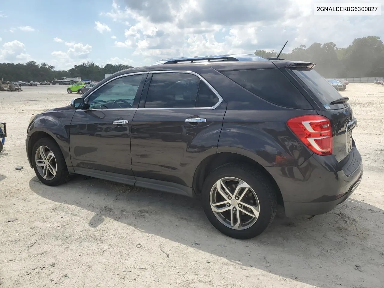 2016 Chevrolet Equinox Ltz VIN: 2GNALDEK8G6300827 Lot: 71942874