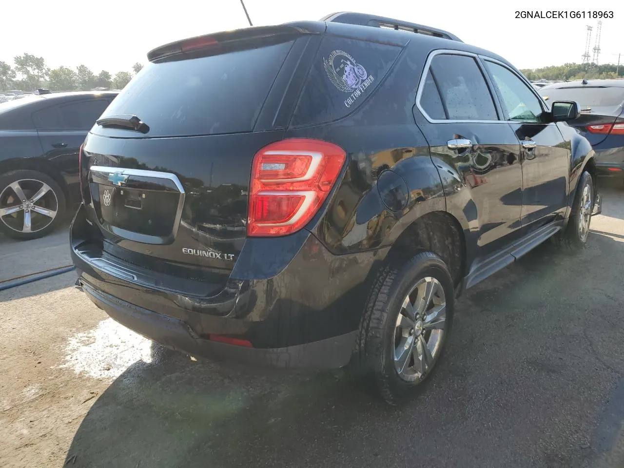 2016 Chevrolet Equinox Lt VIN: 2GNALCEK1G6118963 Lot: 71969084