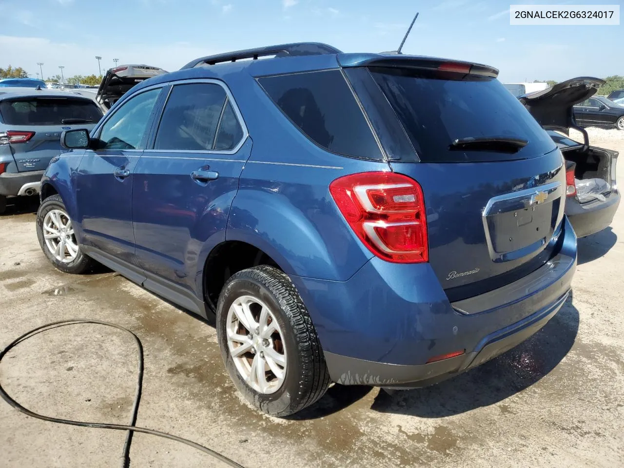 2016 Chevrolet Equinox Lt VIN: 2GNALCEK2G6324017 Lot: 71980284