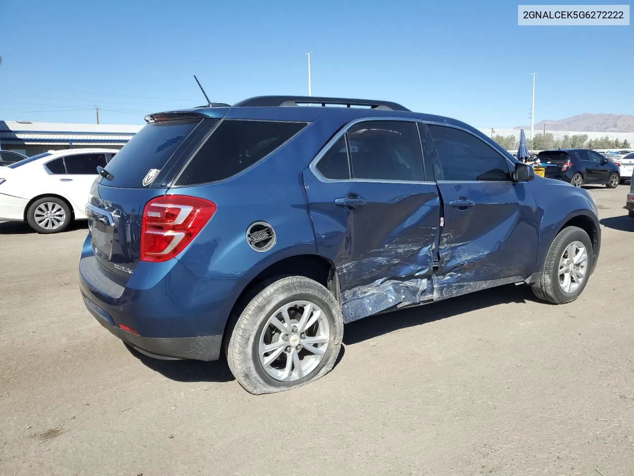 2016 Chevrolet Equinox Lt VIN: 2GNALCEK5G6272222 Lot: 71981414