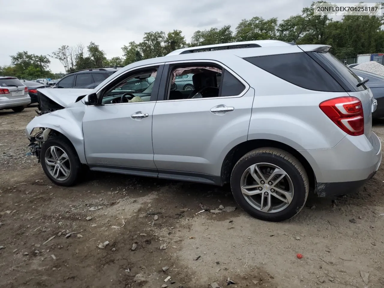 2016 Chevrolet Equinox Ltz VIN: 2GNFLGEK7G6258187 Lot: 71985364