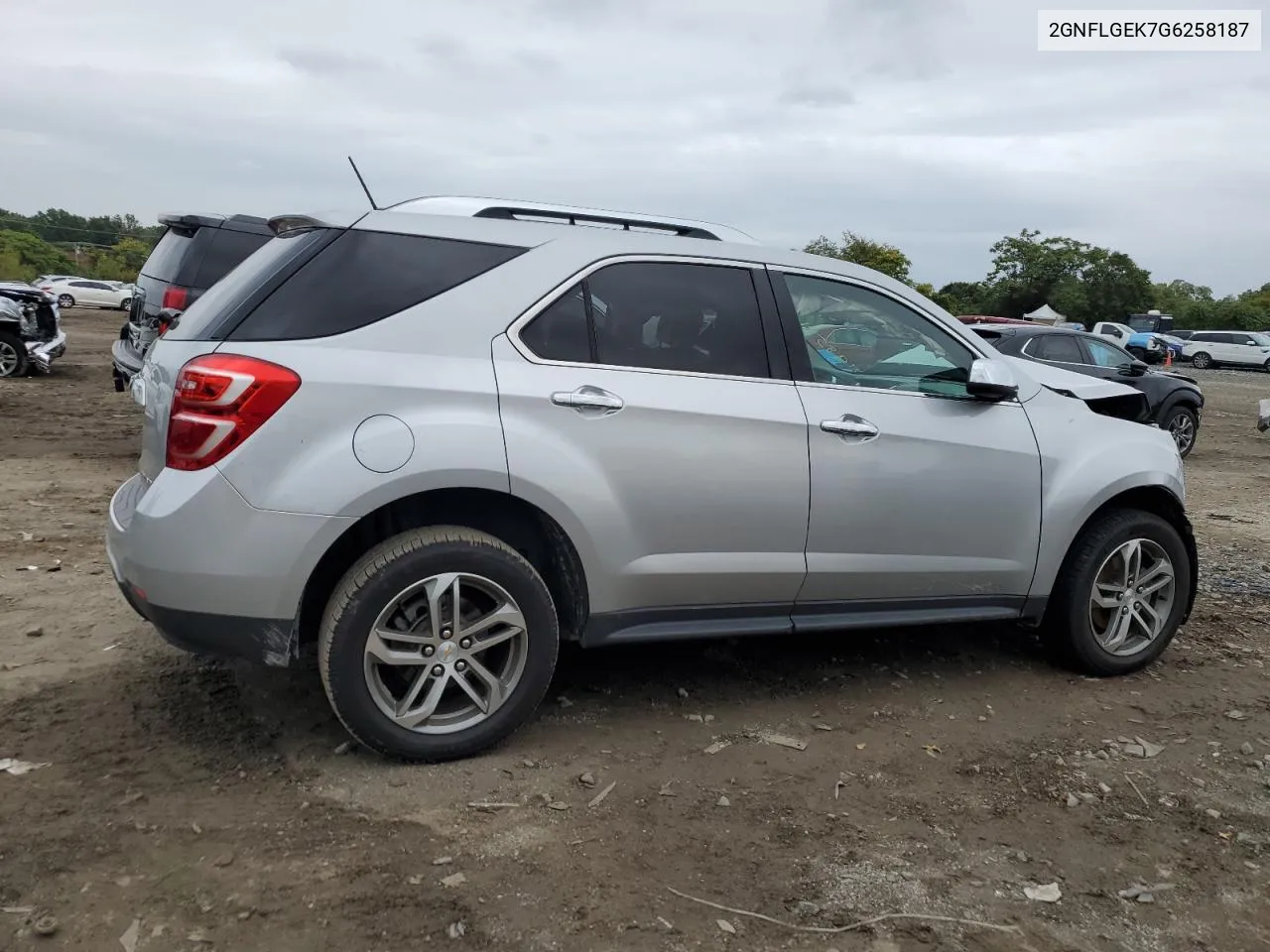 2016 Chevrolet Equinox Ltz VIN: 2GNFLGEK7G6258187 Lot: 71985364