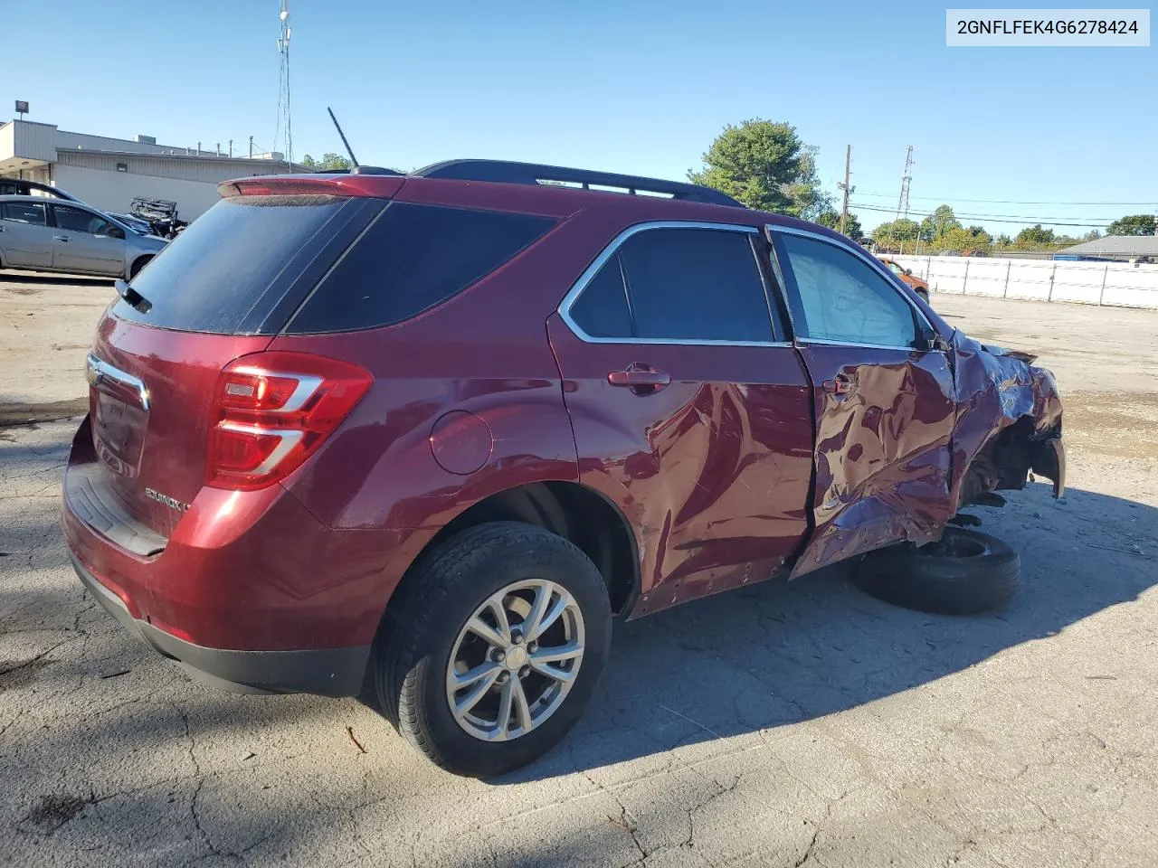 2GNFLFEK4G6278424 2016 Chevrolet Equinox Lt