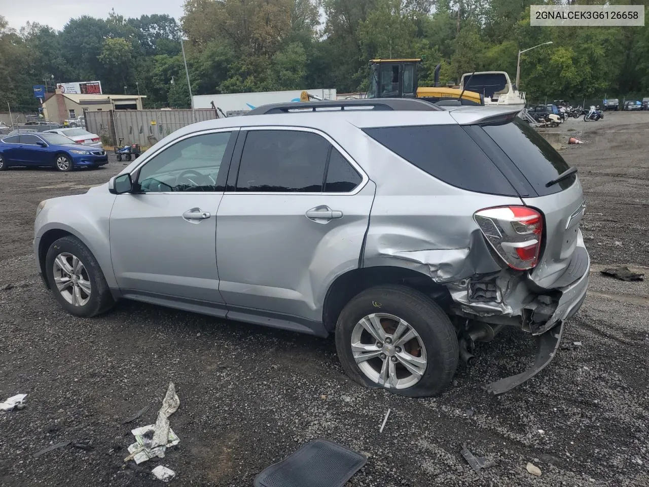 2016 Chevrolet Equinox Lt VIN: 2GNALCEK3G6126658 Lot: 72186484