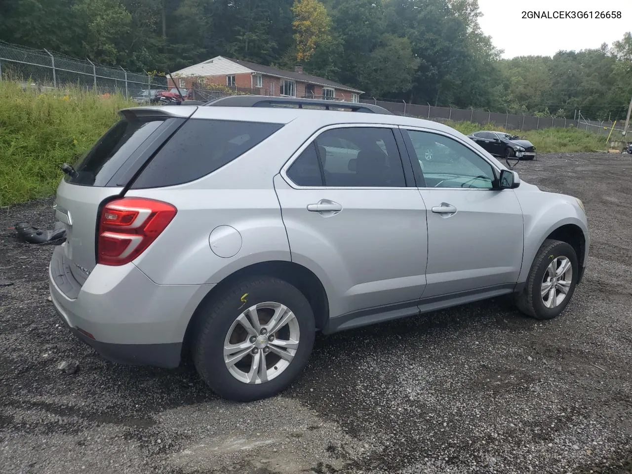 2016 Chevrolet Equinox Lt VIN: 2GNALCEK3G6126658 Lot: 72186484