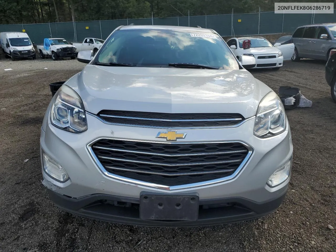 2016 Chevrolet Equinox Lt VIN: 2GNFLFEK8G6286719 Lot: 72202154