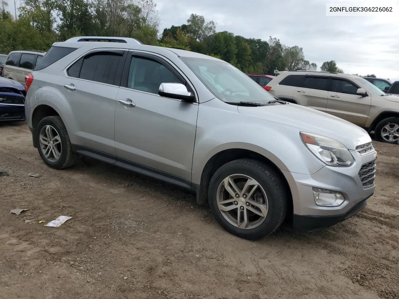 2016 Chevrolet Equinox Ltz VIN: 2GNFLGEK3G6226062 Lot: 72243644