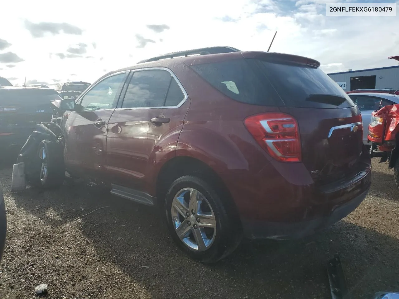 2016 Chevrolet Equinox Lt VIN: 2GNFLFEKXG6180479 Lot: 72275404