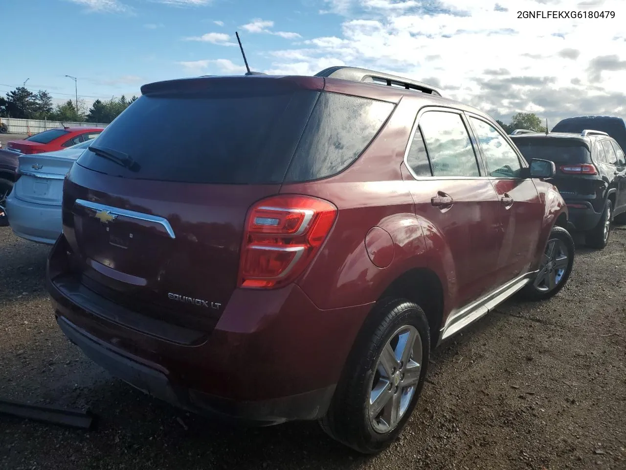 2016 Chevrolet Equinox Lt VIN: 2GNFLFEKXG6180479 Lot: 72275404