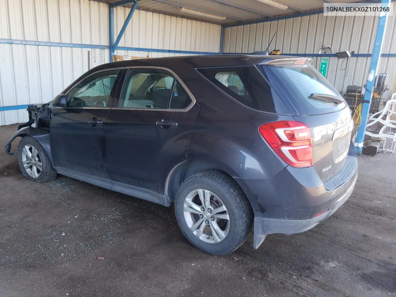 2016 Chevrolet Equinox Ls VIN: 1GNALBEKXGZ101268 Lot: 72365494