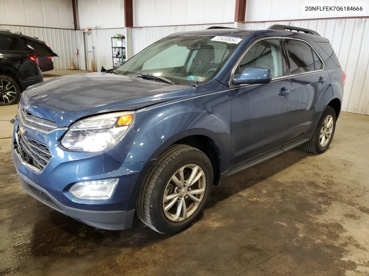 2016 Chevrolet Equinox Lt VIN: 2GNFLFEK7G6184666 Lot: 72430654