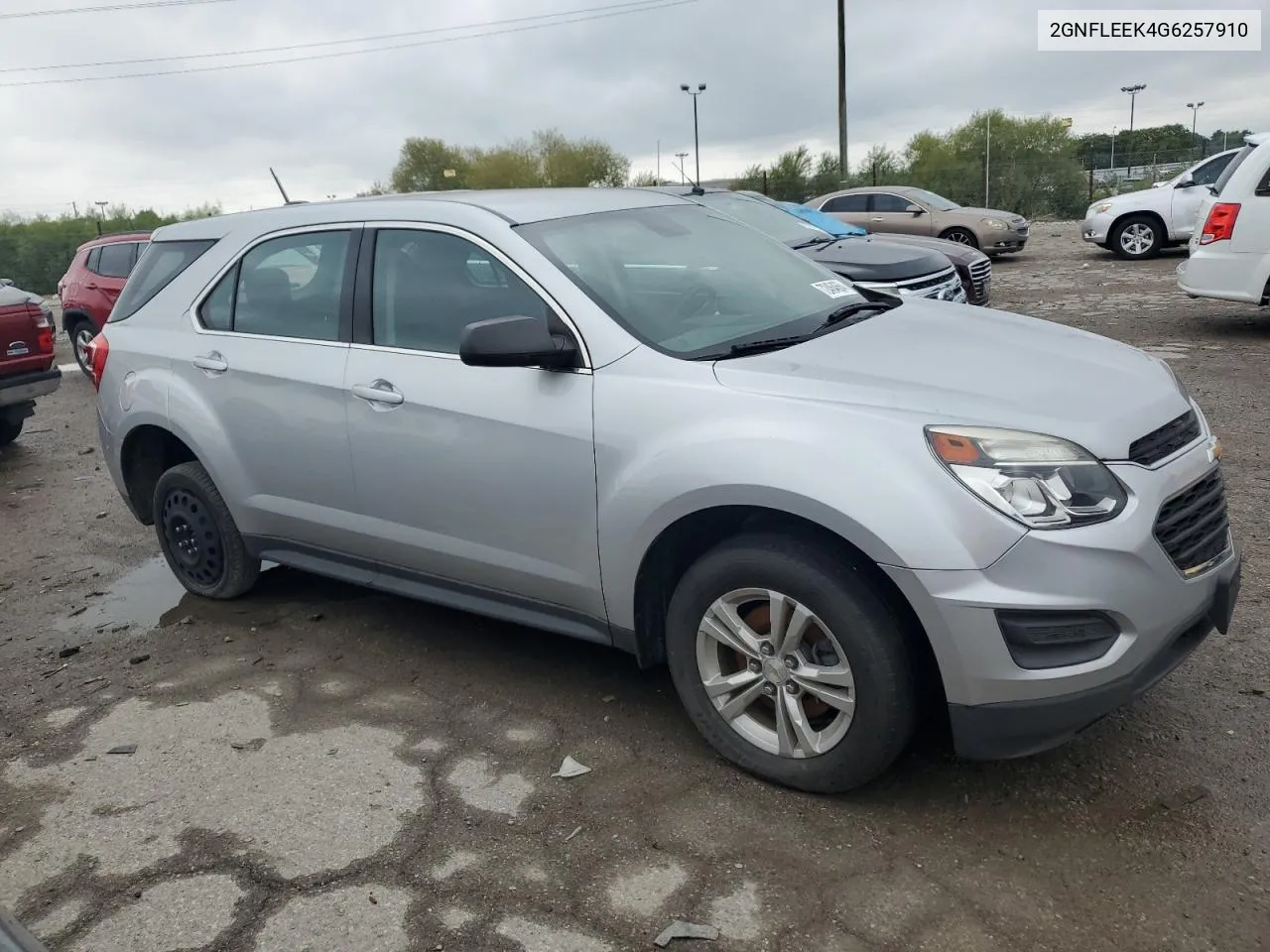 2016 Chevrolet Equinox Ls VIN: 2GNFLEEK4G6257910 Lot: 72464664