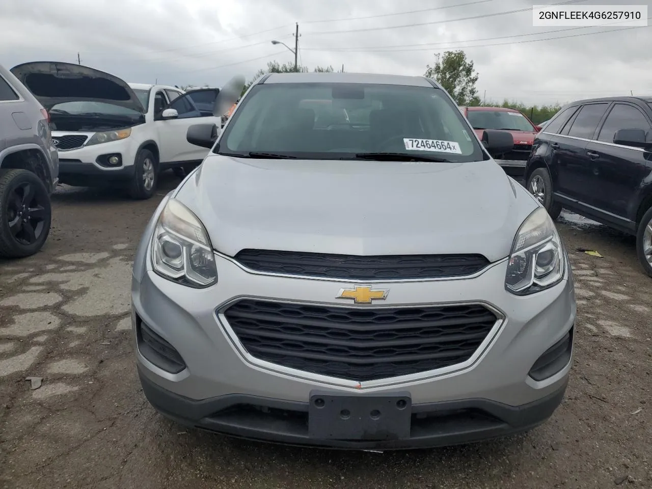 2GNFLEEK4G6257910 2016 Chevrolet Equinox Ls