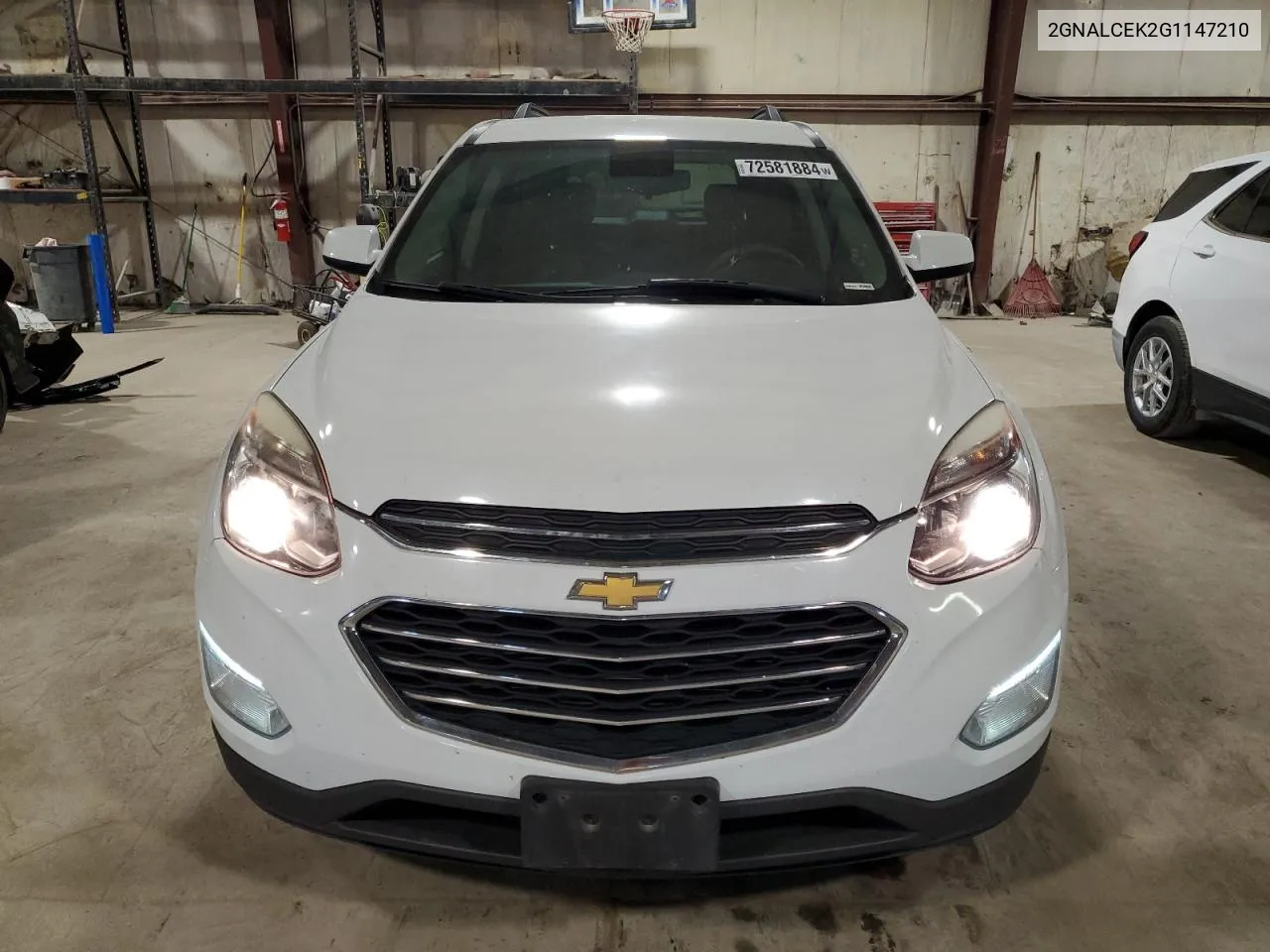 2016 Chevrolet Equinox Lt VIN: 2GNALCEK2G1147210 Lot: 72581884