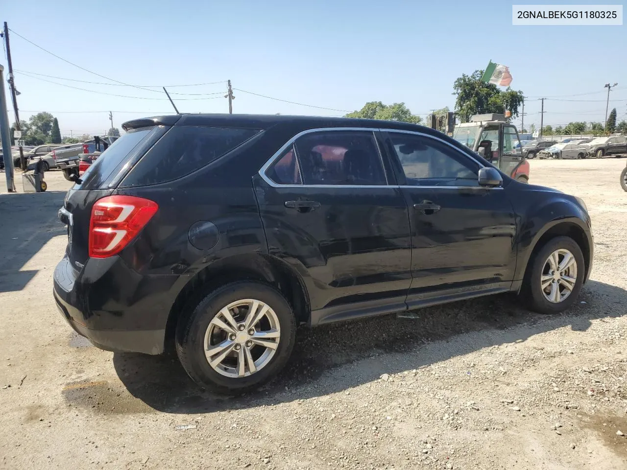 2016 Chevrolet Equinox Ls VIN: 2GNALBEK5G1180325 Lot: 72686064