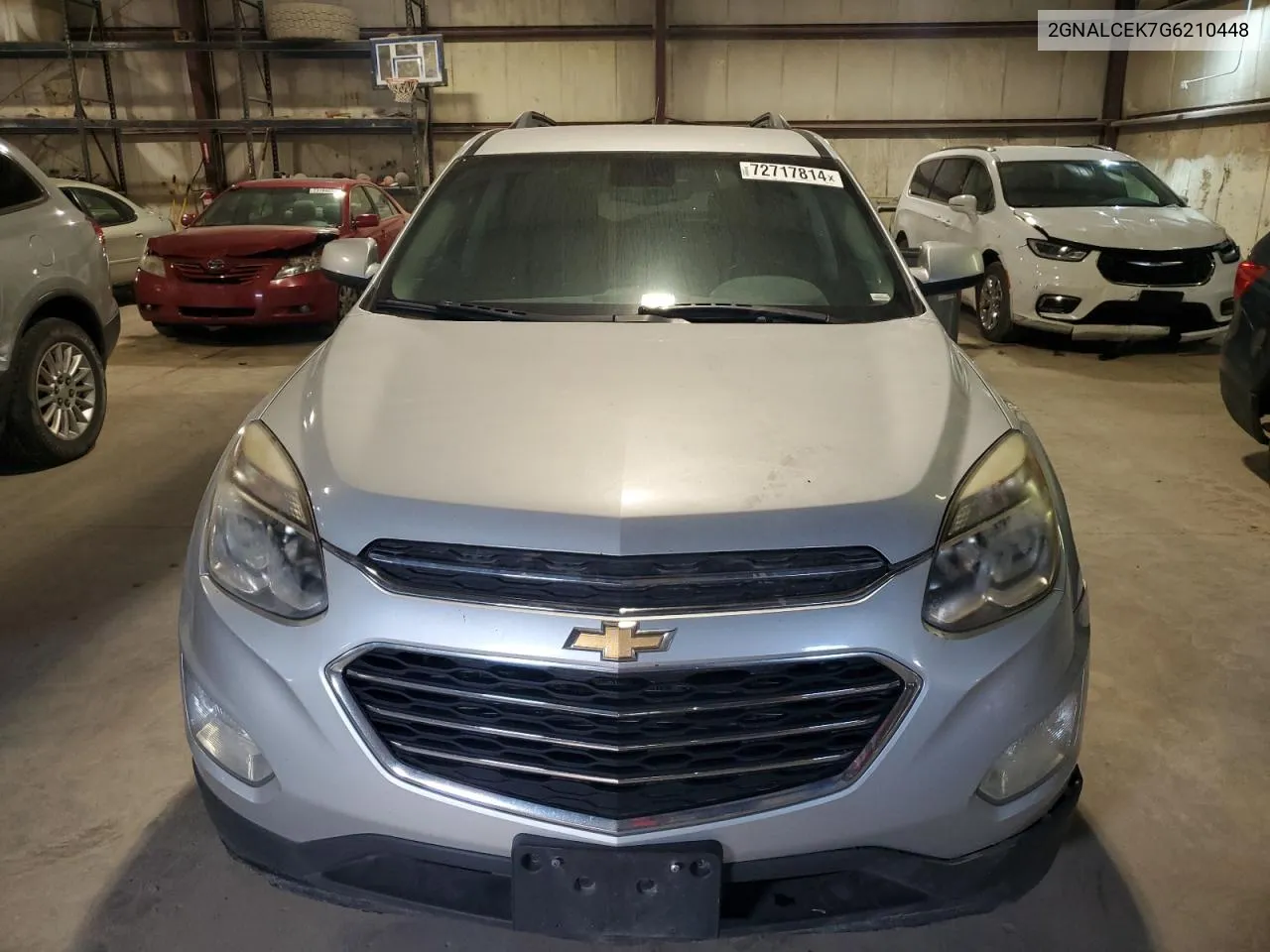 2016 Chevrolet Equinox Lt VIN: 2GNALCEK7G6210448 Lot: 72717814