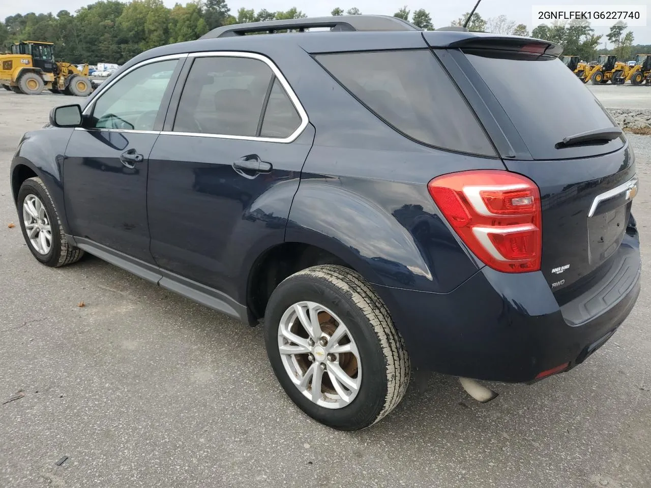 2016 Chevrolet Equinox Lt VIN: 2GNFLFEK1G6227740 Lot: 72727414