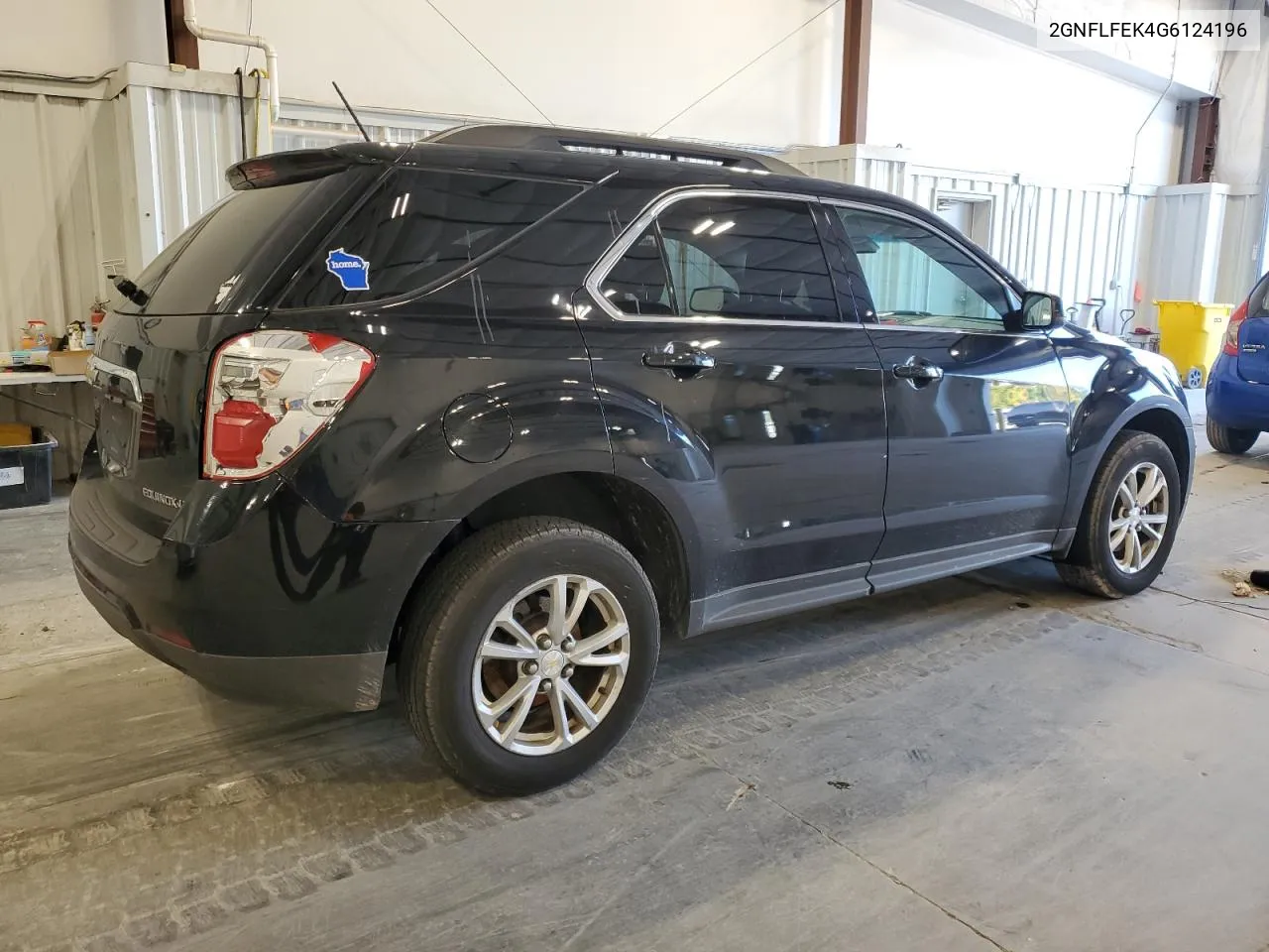 2016 Chevrolet Equinox Lt VIN: 2GNFLFEK4G6124196 Lot: 72927104